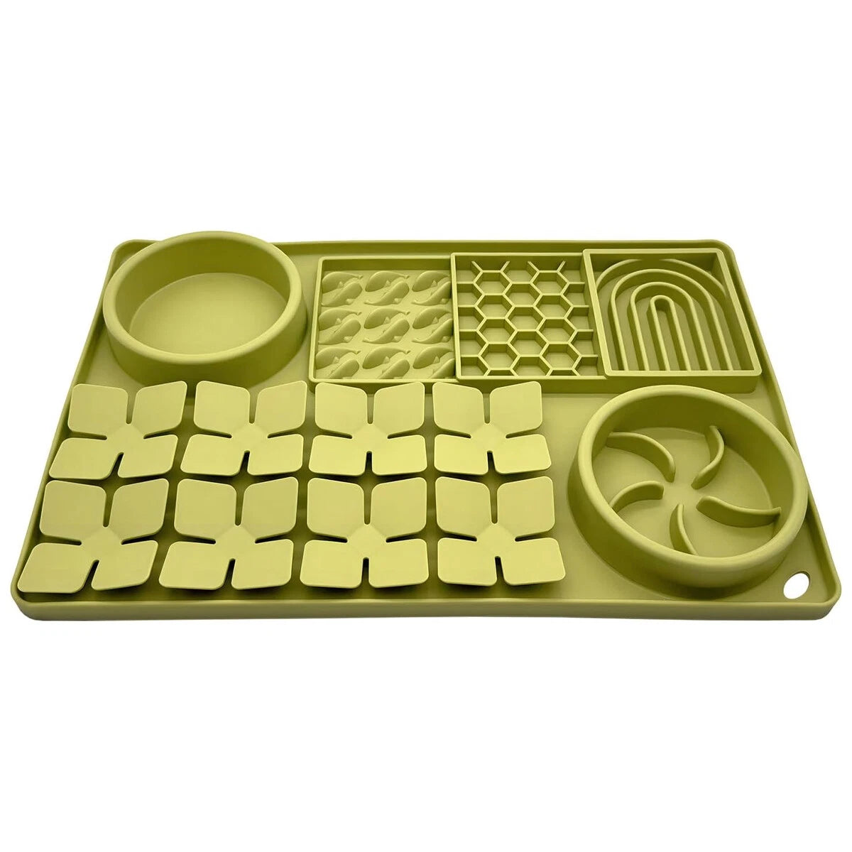 Silicone Lick & Slow‑Feed Mat