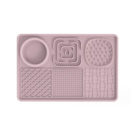 Silicone Lick & Slow‑Feed Mat